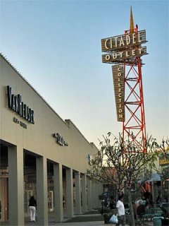Citadel Factory Outlets, near downtown Los Angeles. [Photo Credit: LAtourist.com]