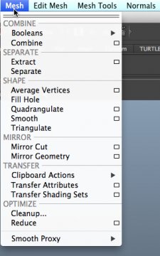 maya2015-mesh-menu