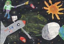 NASA's Art Contest For Kids Yields Results Impressive and Adorable