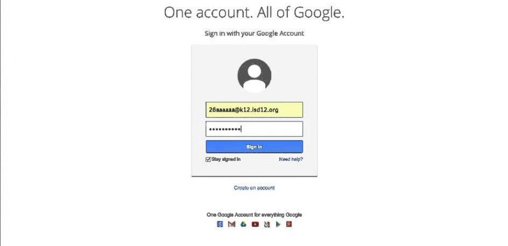 Student Google Login