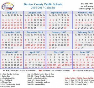 DCPS Calendar