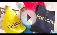 City Haul (Forever 21, TopShop, Cotton On, Factorie, Myer)