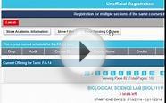 Student Portal Class Registration Tutorial