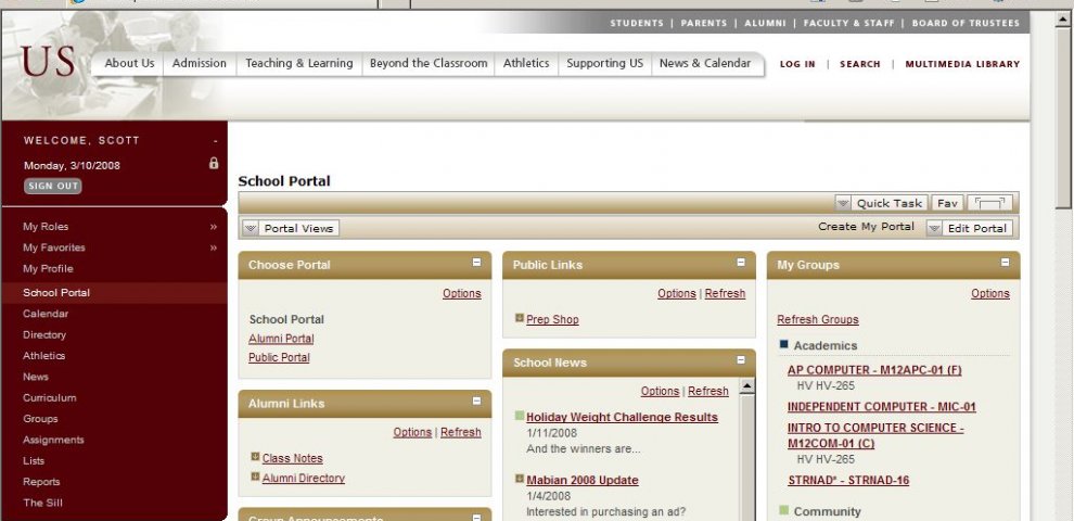 School Portal